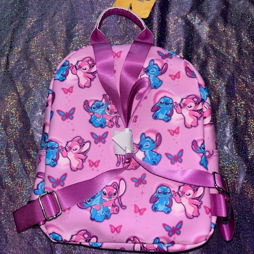 Kids Stitch and Angel Mini Backpack